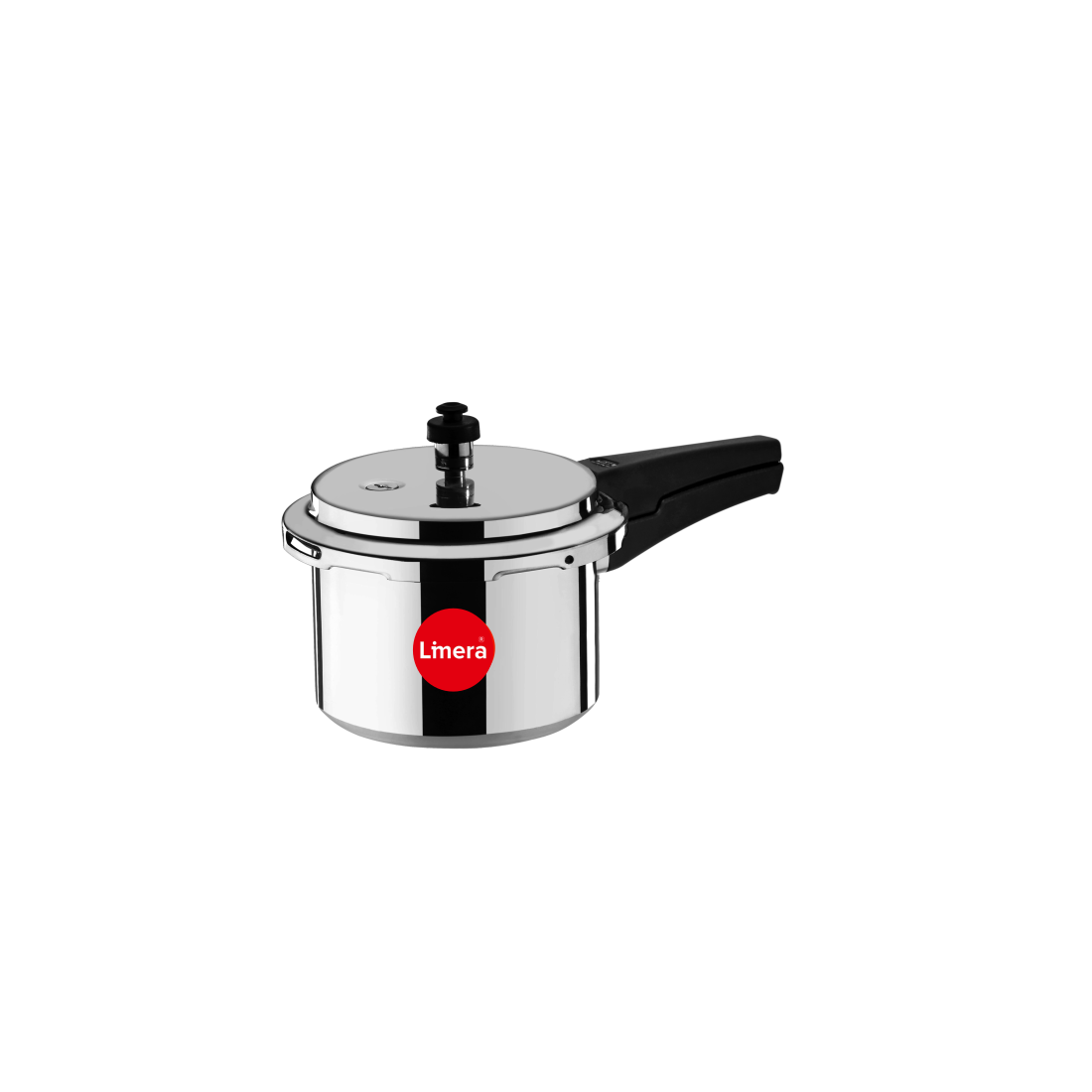 Limera Ixora Plus Aluminum 2 Litres Gas and Induction Compatible Outer Lid Pressure Cooker (Silver)