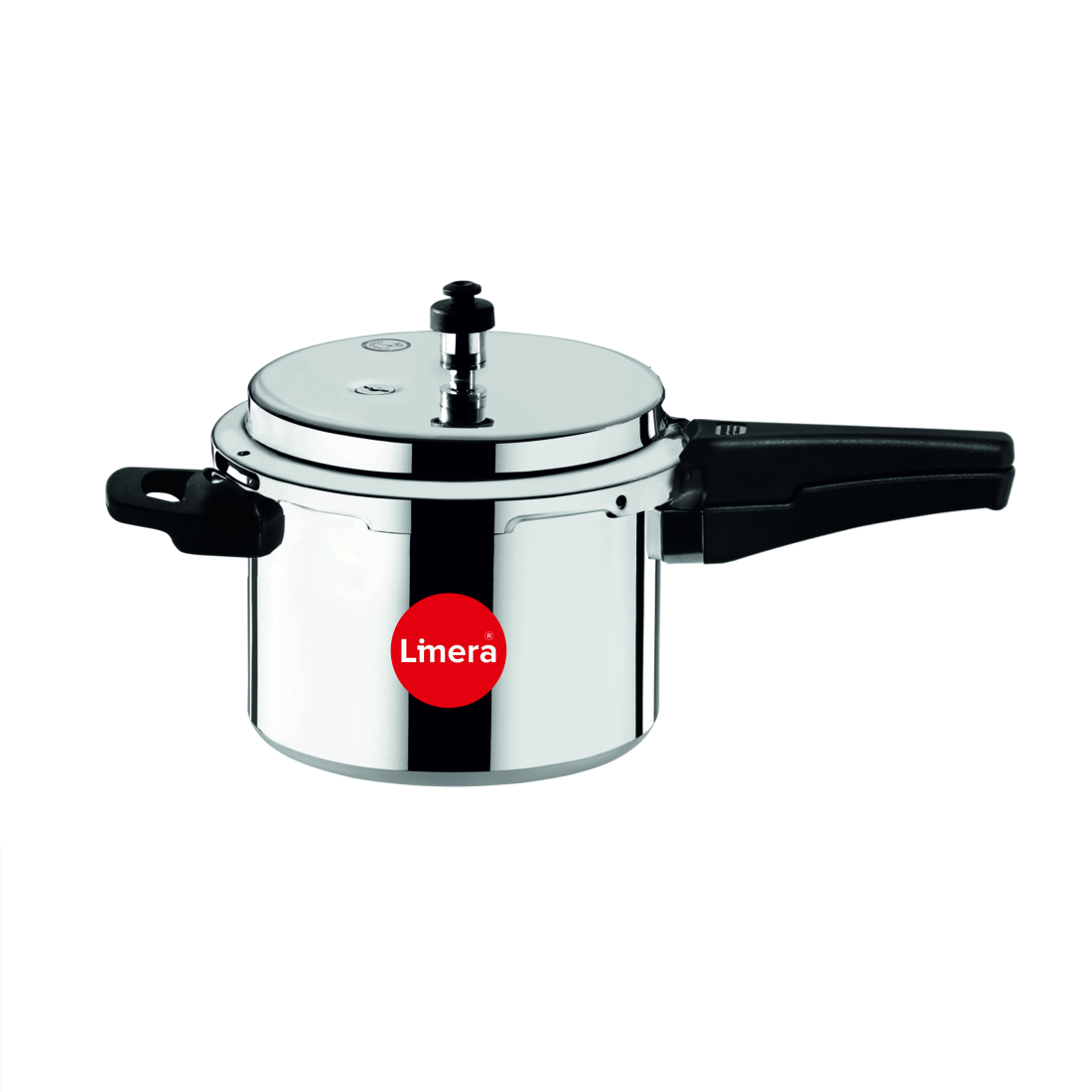 Limera Ixora Aluminum 7.5 Litres Gas Compatible Outer Lid Pressure Cooker (Silver)