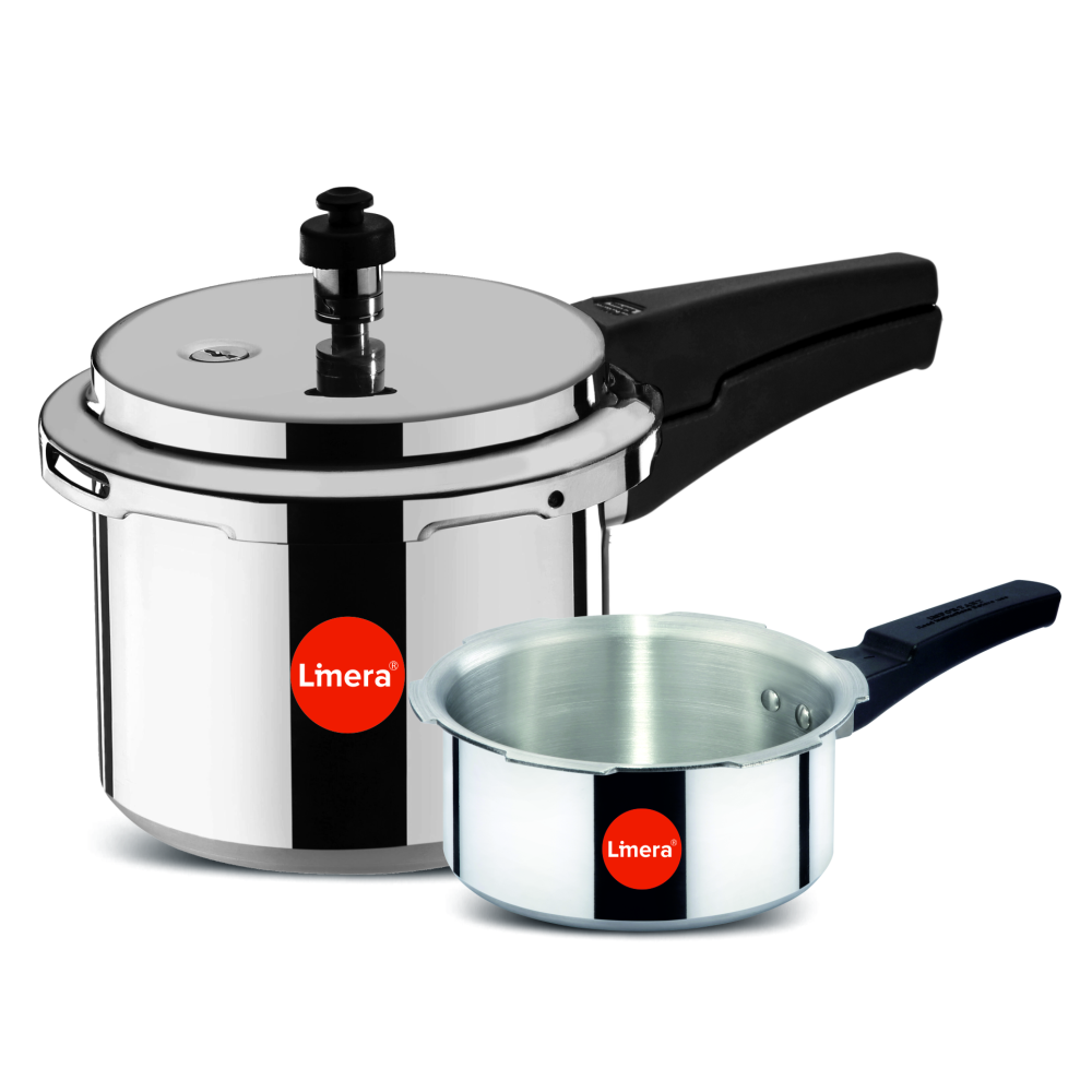 Limera Ixora Aluminum Combo 5 LITRES + 3 LITRES PAN