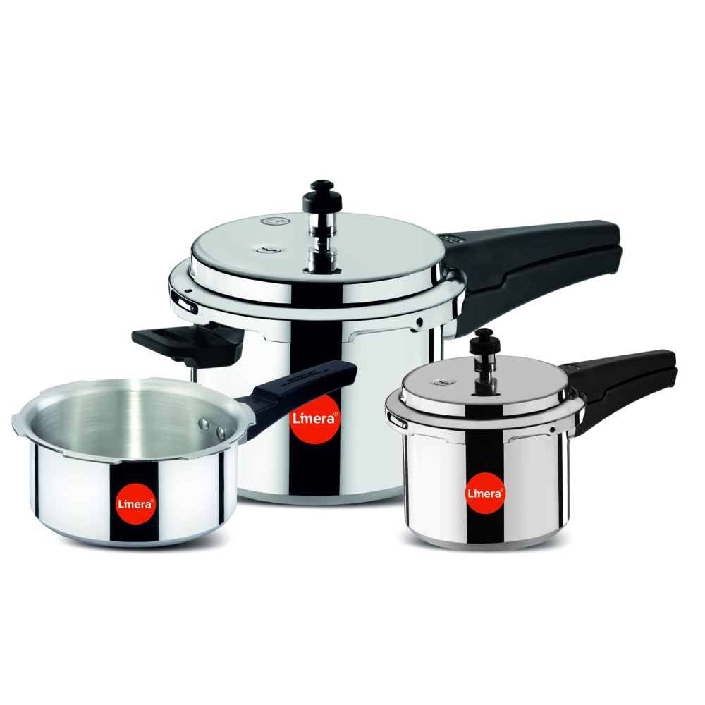 Limera Ixora Aluminum Combo 5 LITRES + 3 LITRES + 2 LITRES PAN